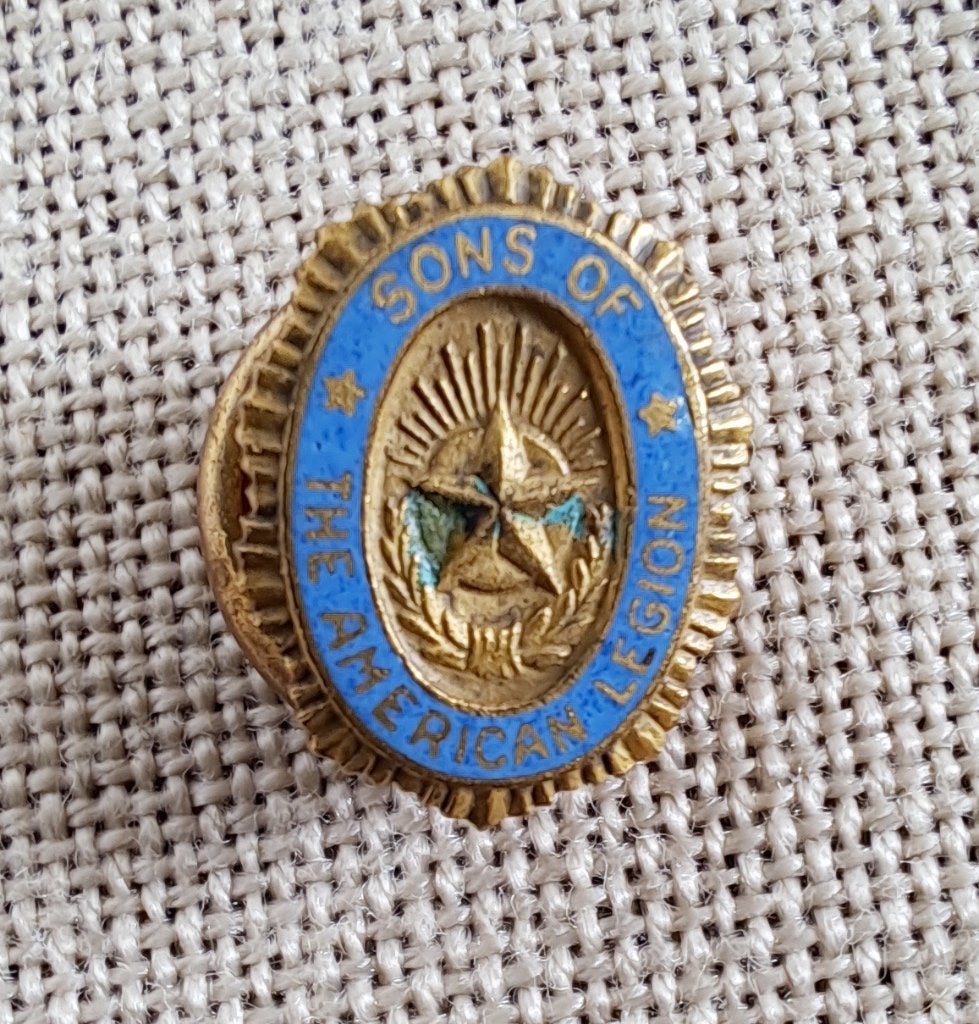 PIN SONS OF AMERICAN LEGION - ORIGINAL Early, Ophalen of Verzenden, Overige soorten, Embleem of Badge
