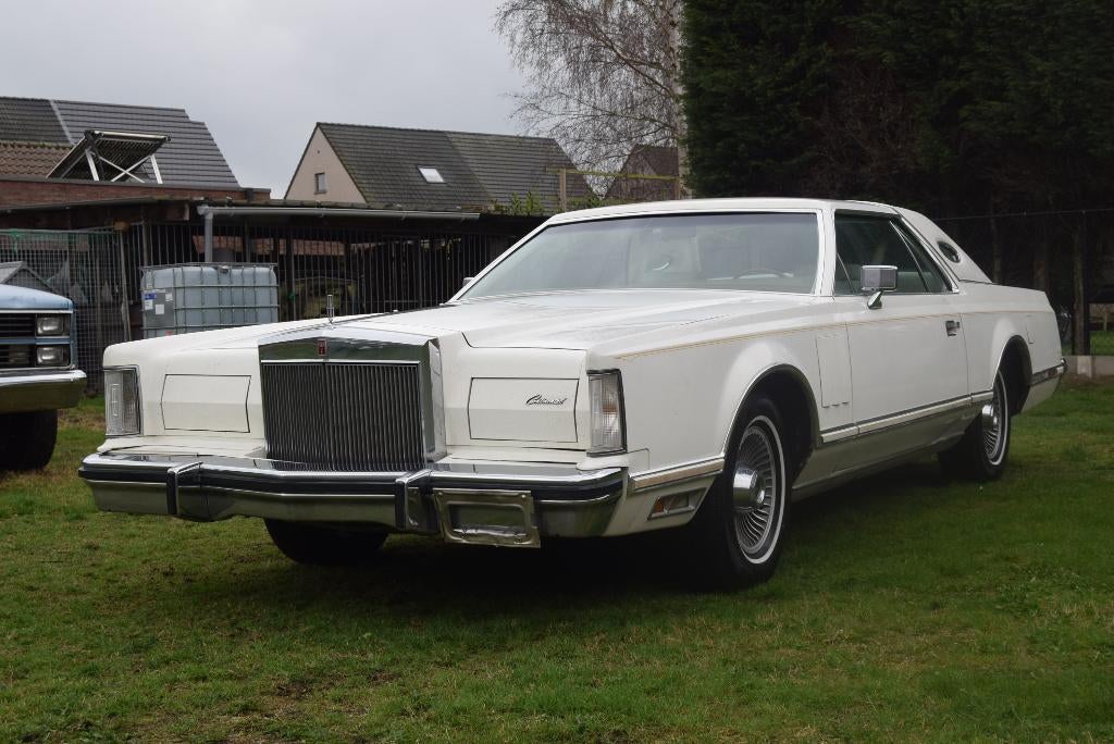 Lincoln Continental Cartier 1978, Auto's, Automaat, 8 cilinders, Continental, Wit