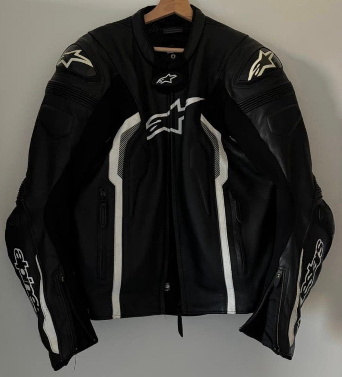 ALPINESTAR LEREN MOTORJAS (M), Motoren, Kleding | Motorkleding, Ophalen, Heren, Jas | leer