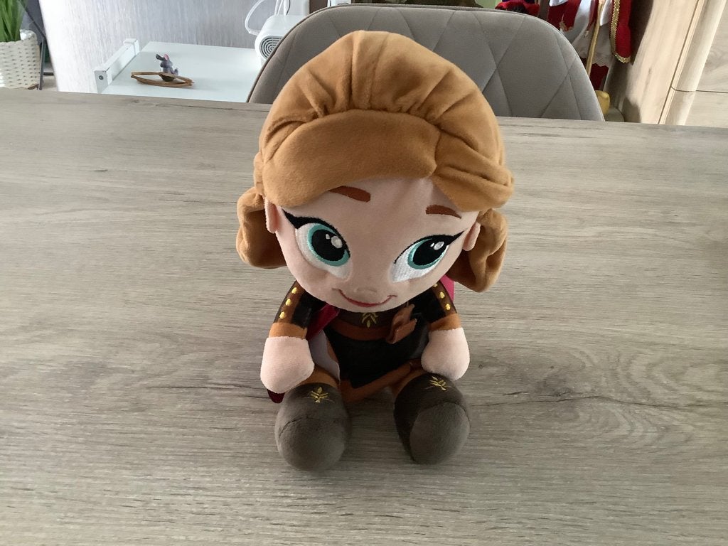 Disney Frozen II Anna pluche character (25 cm), Kinderen en Baby's, Disney, Overige typen, Ophalen of Verzenden, Zo goed als nieuw