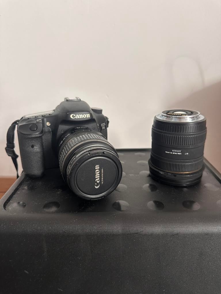 Canon 7d avec 2 lens, Ophalen of Verzenden, Zo goed als nieuw, Canon