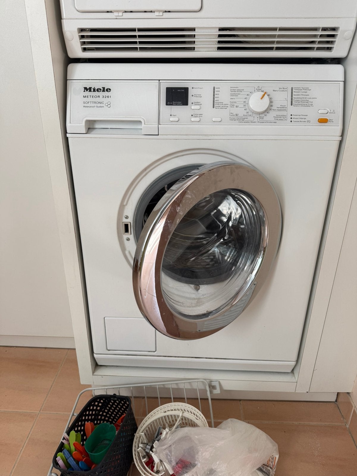 Wasmachine Miele Meteor 3261 Softtronic,, Enlèvement, Utilisé, Chargeur frontal