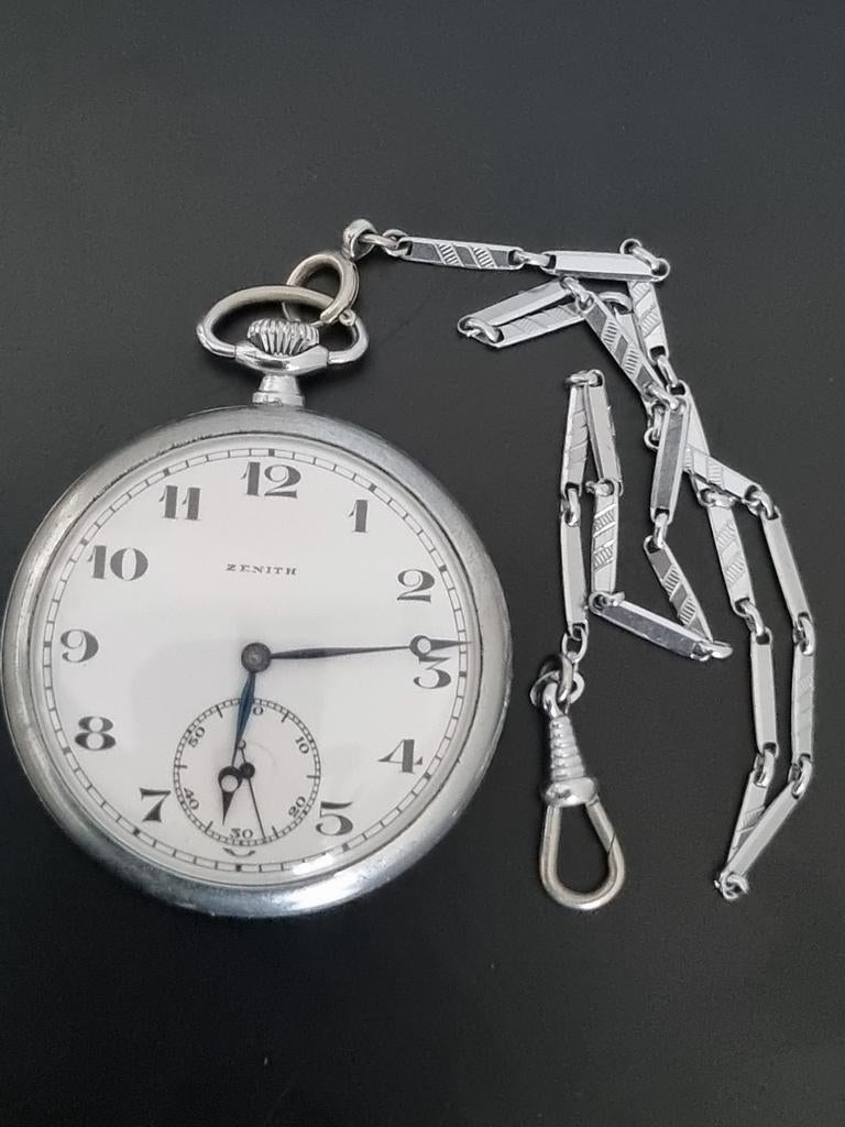 Montre de poche Zenith année 1937, Enlèvement, Montre de poche