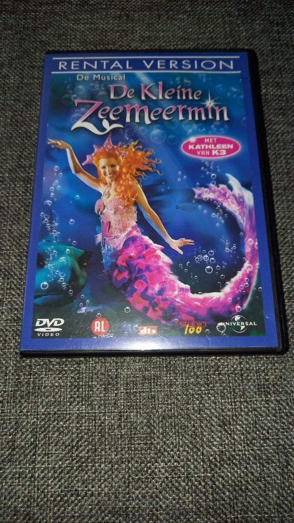 DVD De Kleine Zeemeermin, Enlèvement ou Envoi, Utilisé