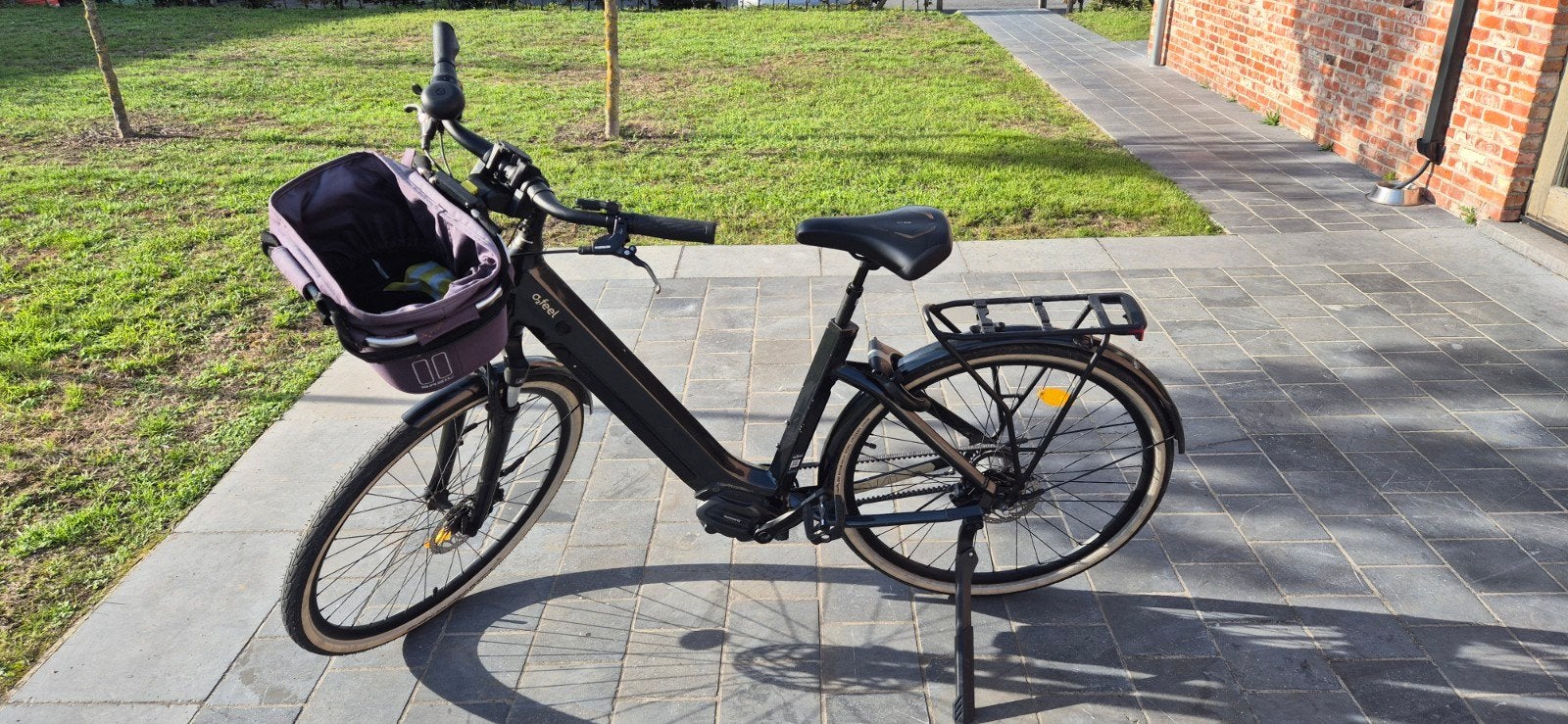 vélo électrique Q2feel noir 2022, Autres marques, 47 à 51 cm, 50 km par batterie ou plus, Enlèvement