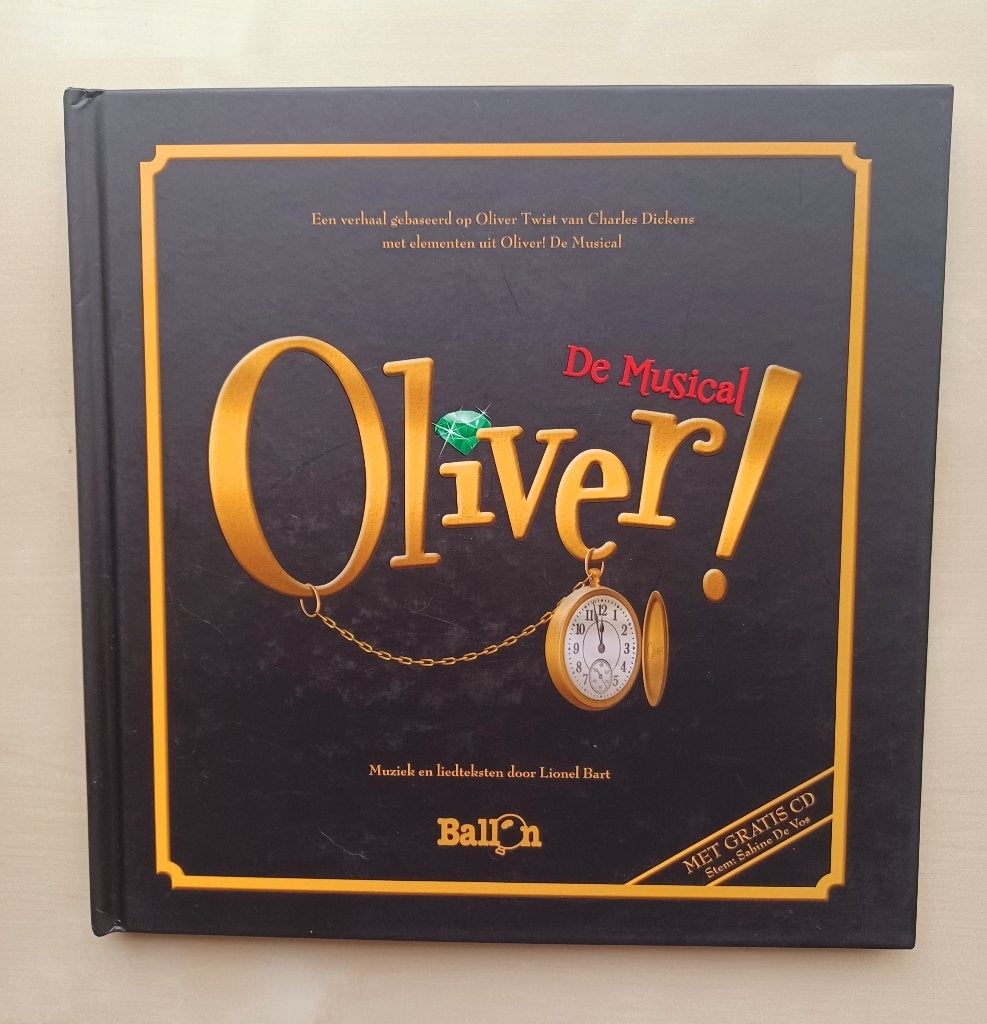 Oliver /de Musical (boek + cd), Livres, Livres audio & Audiolivres, Enlèvement ou Envoi, Lionel Bart, CD, Enfant