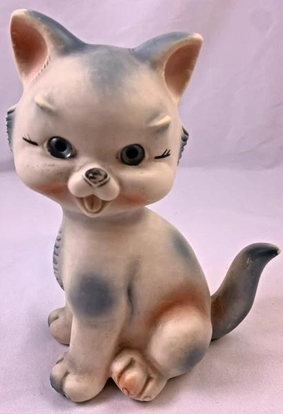 Poupée vintage en caoutchouc pour chat Peep Figure, bleu et, Collections, Jouets miniatures, Comme neuf, Envoi