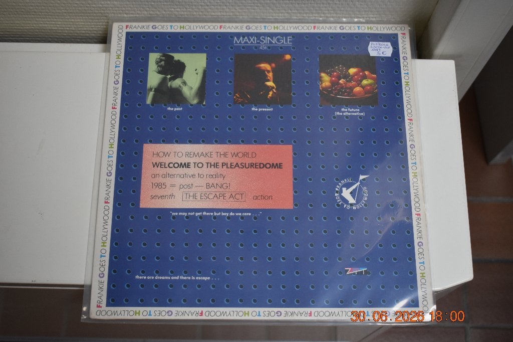 2 LP's : Frankie Goes to Hollywood, CD & DVD, Vinyles | Pop, Utilisé, New wave, LP, Housse de protection extérieure, Enlèvement ou Envoi