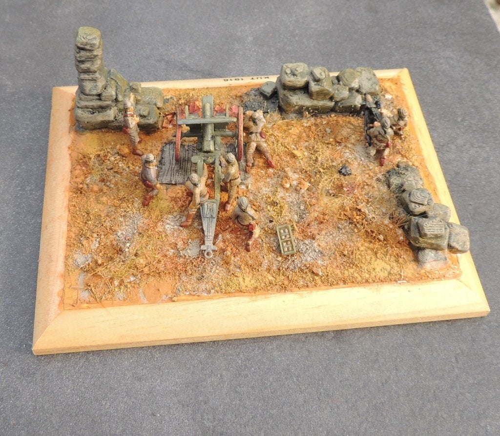 Petit dio 1:72ième armée ottomane à Kut en 1916, Hobby en Vrije tijd, Verzenden, Nieuw, 1:50 of kleiner, Diorama