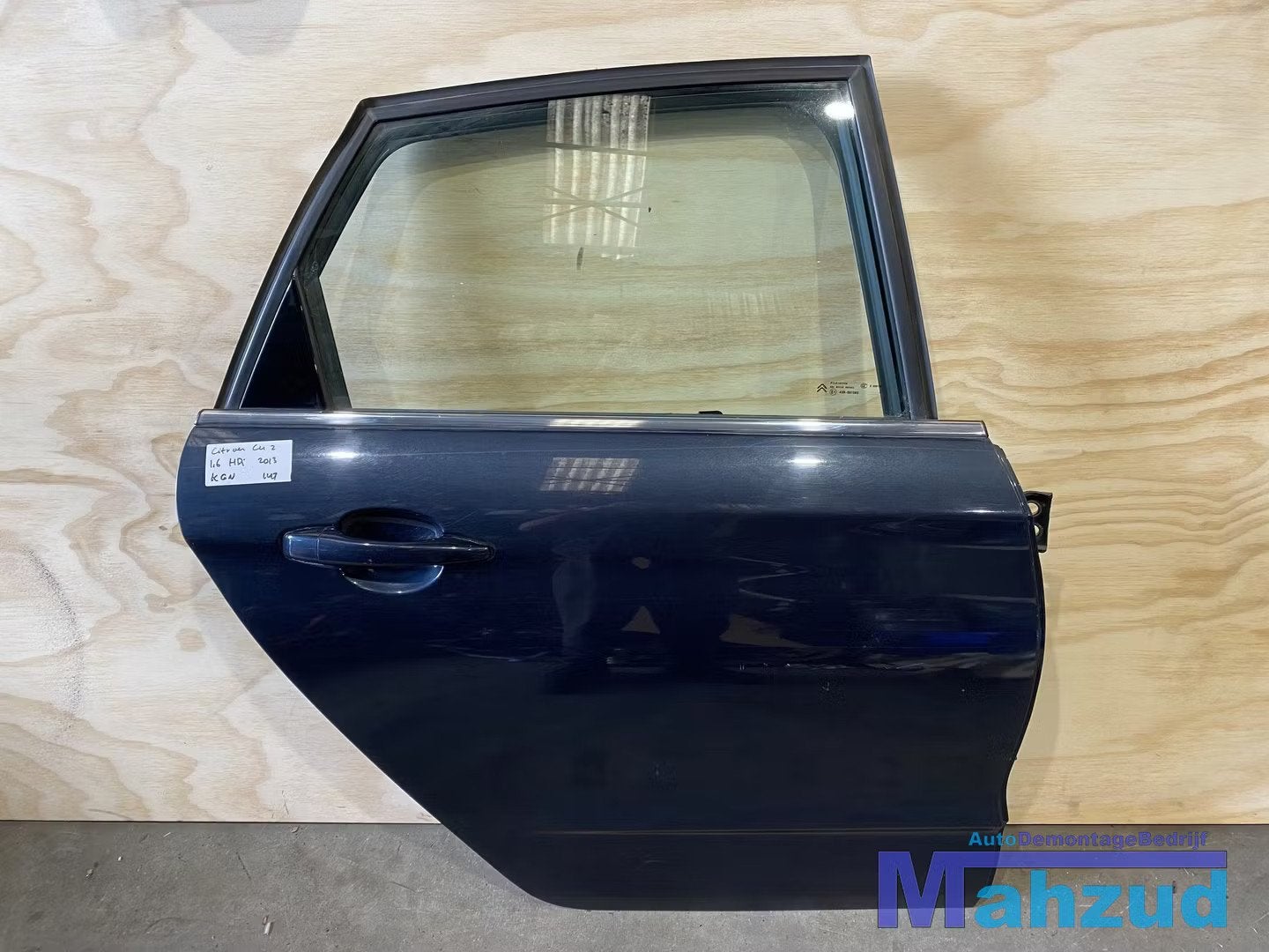 CITROEN C4 berline Blauw KGN Rechts achter deur portier 09-1, Info@fabrikant.eu, Citroën, Achter, Fabrikant BV