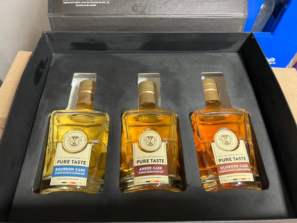 Coffret Pure Taste 2010 de collection rare whisky Molenberg, Collections, Vins, Neuf, Enlèvement ou Envoi