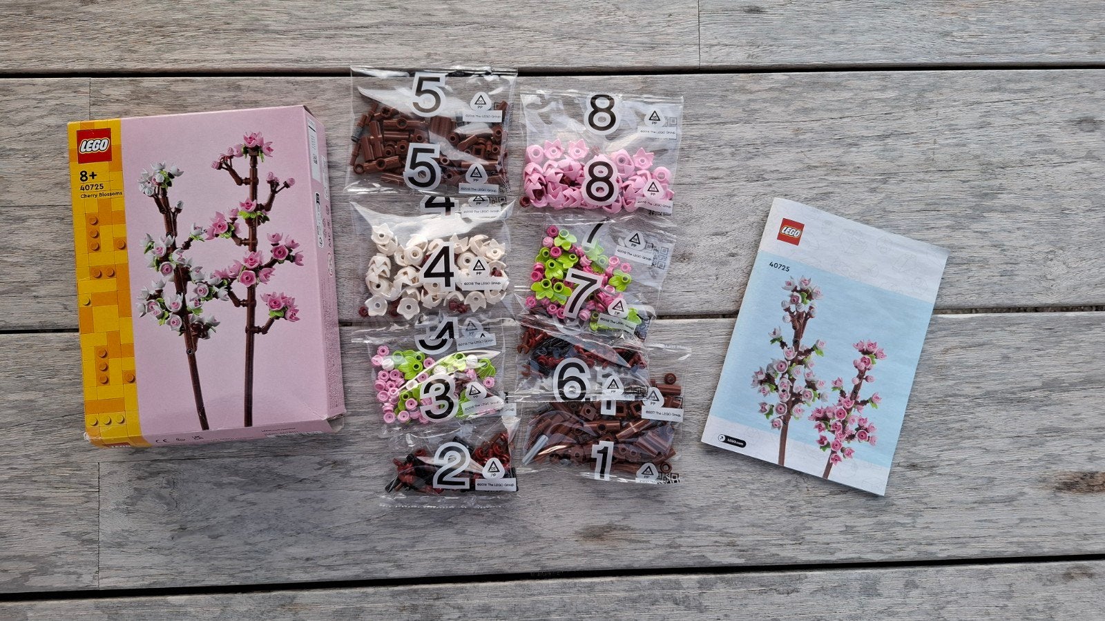 Lego bloemen cherry blossoms, Ophalen of Verzenden