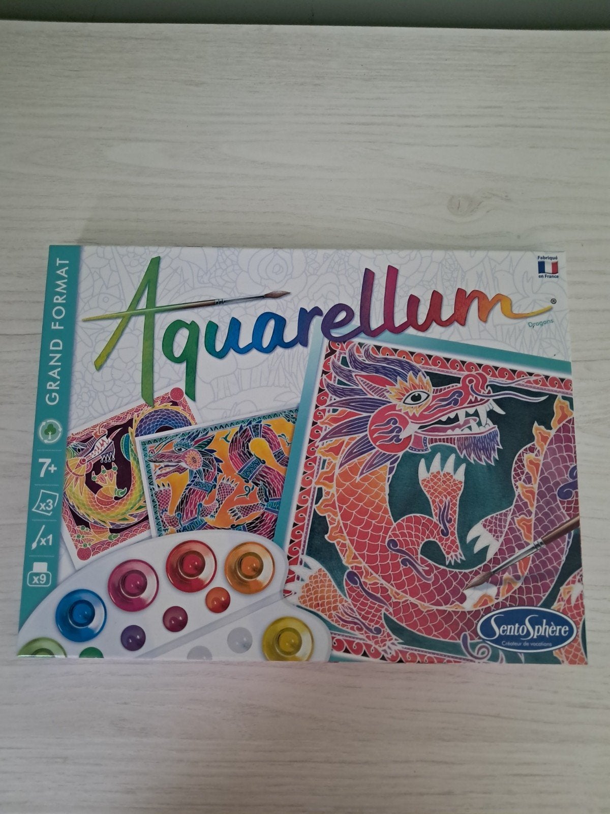 Nouveau ! Aquarellum Dragons 7+, Hobby & Loisirs créatifs, Dessin, Enlèvement, Neuf, Autres types