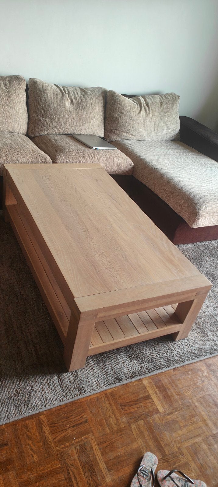 table salon très solide, Enlèvement