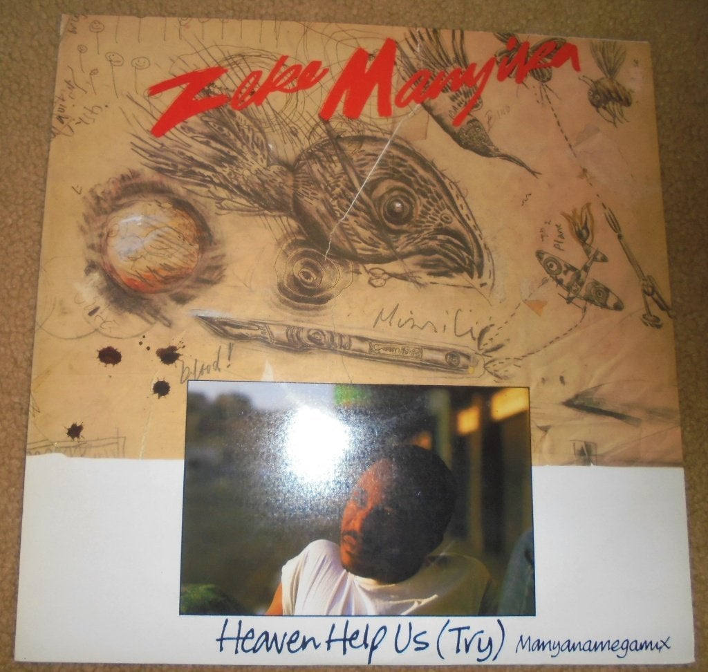 ZEKE MANYIKA - HEAVEN HELP US - 12INCH - 1984 - UK -, Cd's en Dvd's, Gebruikt, Ophalen of Verzenden, Indie Rock, 12 inch