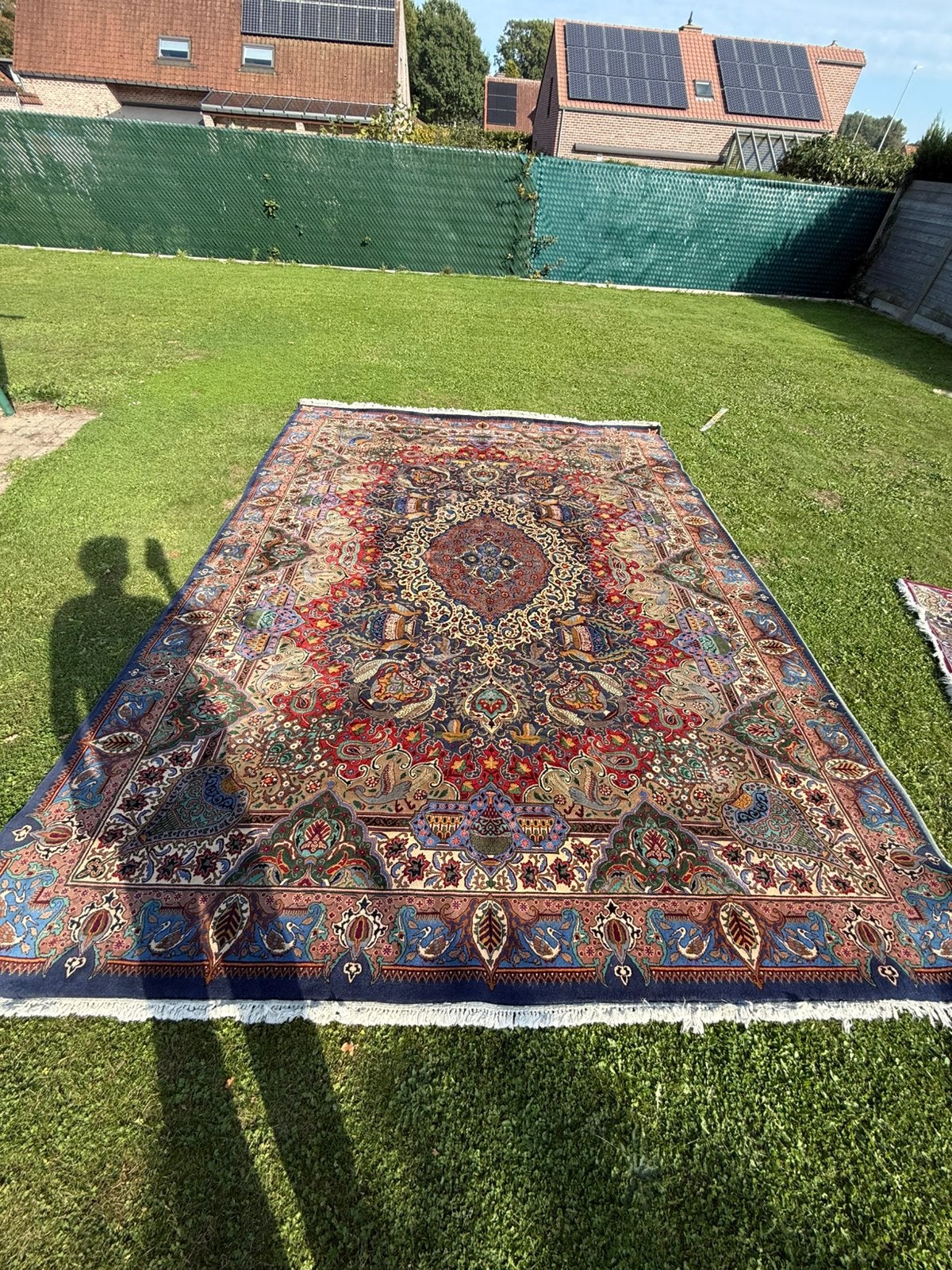Perzisch tapijt - 4m x 3m, Ophalen, Gebruikt, Perzisch, 200 cm of meer