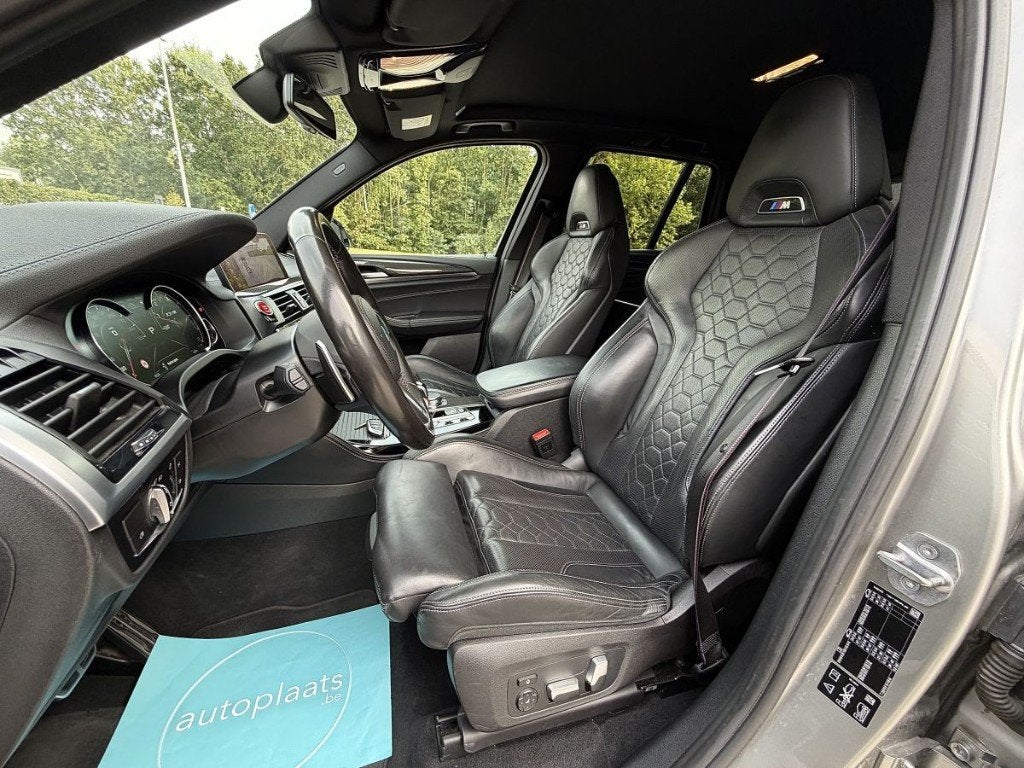 BMW X3M Competition 2019 HeadUp Autopilot H&KSound 70830km, Automaat, Dealer onderhouden, 2993 cc, Leder