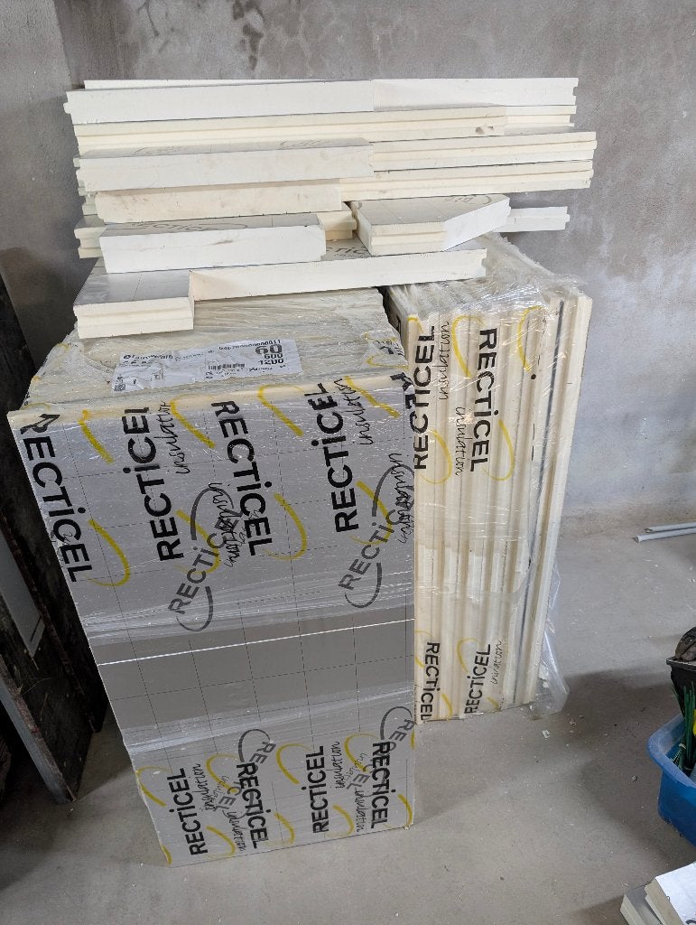 Recticel Eurowall TG 6cm 60*120cm, Ophalen, 4 tot 8 cm, Nieuw, Hardschuim (Pir)