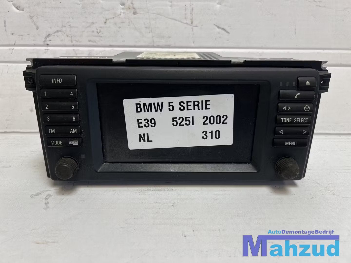 BMW 5 SERIE E39 Touring radio navigatie 1996-2004, Petuelring 130
80788  Munich, DE, Info@bmw.de, Utilisé, BMW