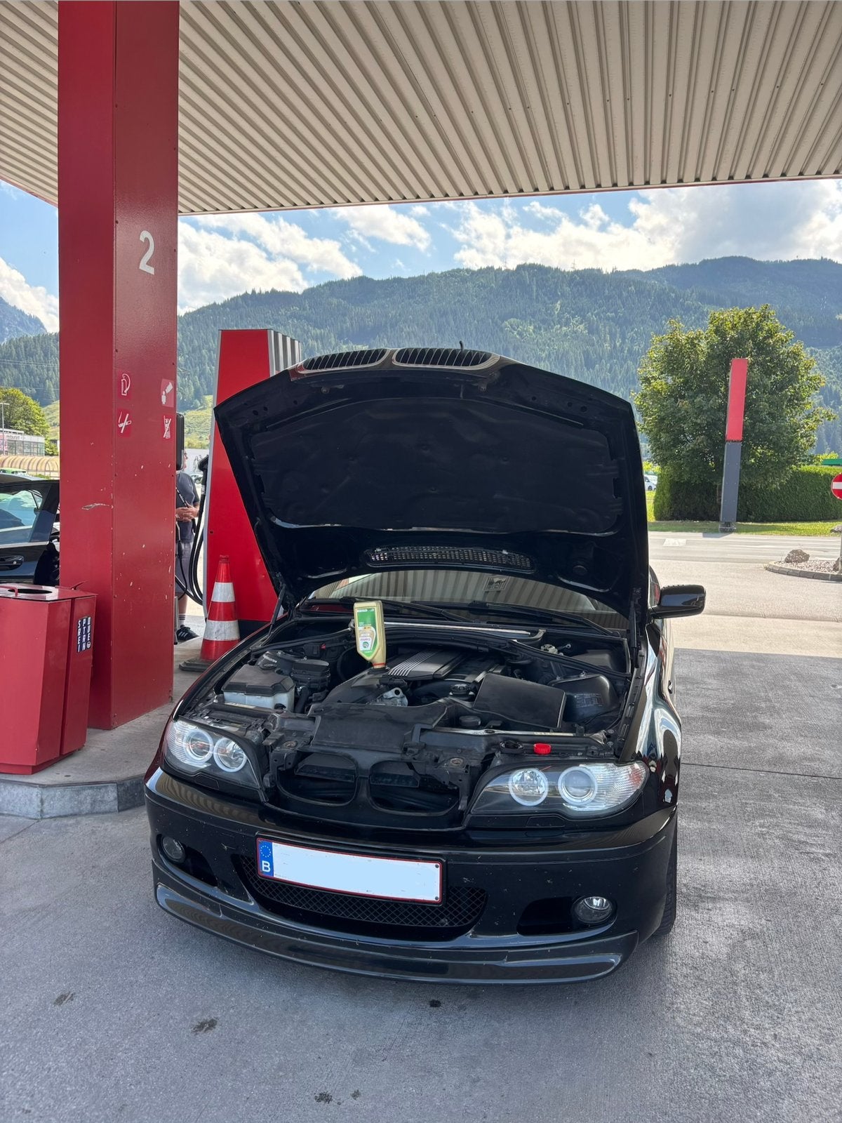 Frontlip BMW e46, Ophalen
