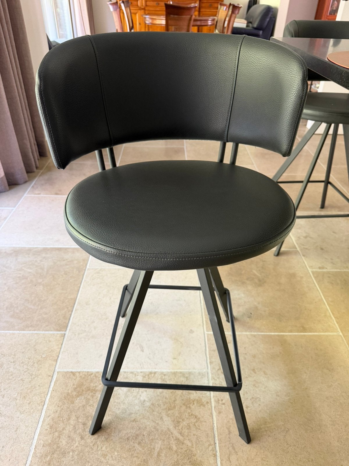 Tabourets de bar, Enlèvement, Comme neuf, Cuir
