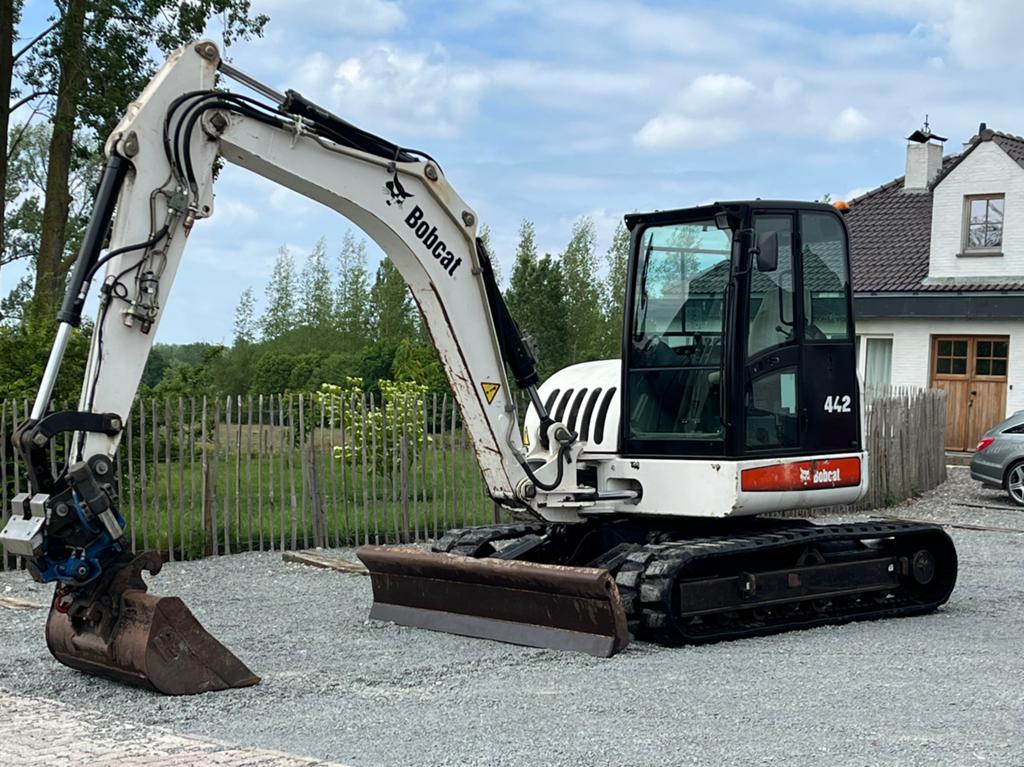 Bobcat 7,5T graafkraan, Ophalen, Graafmachine