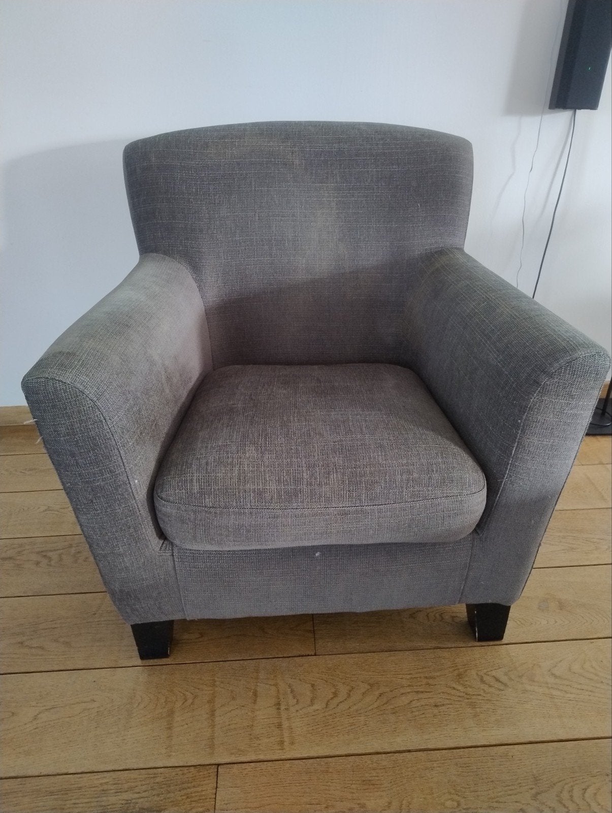 Ikea Ikenäs fauteuil  zetel stoel grijs, Ophalen