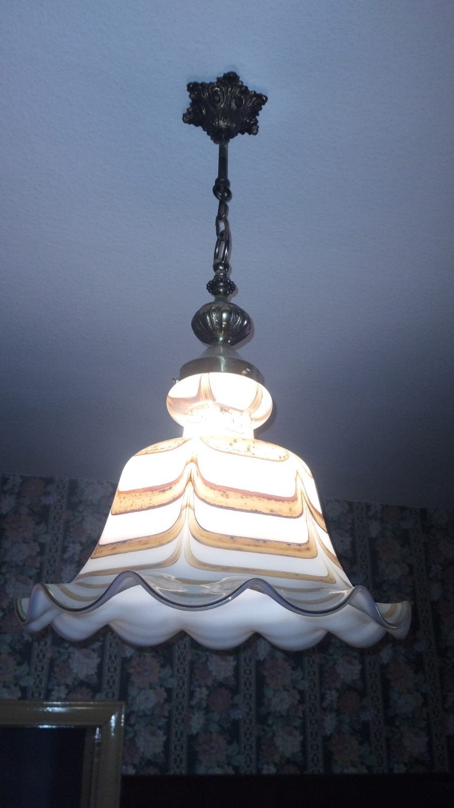 mooie Murano lamp zie foto's, Ophalen