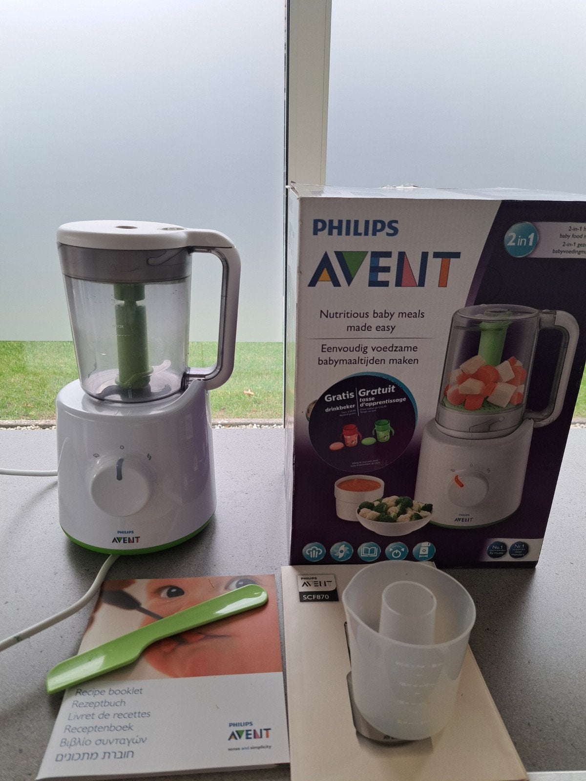 babycook avent, Enlèvement