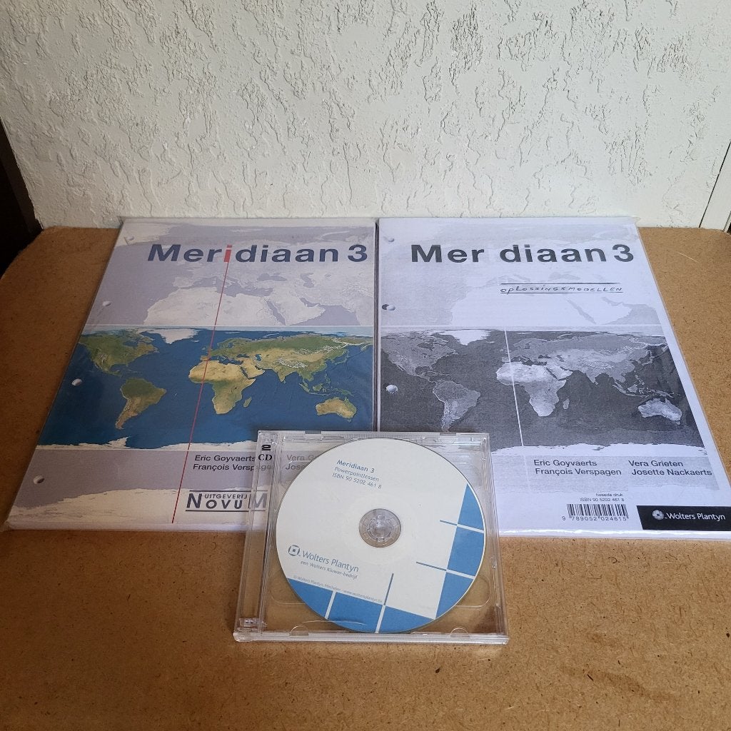 Cursus Aardrijkskunde: Meridiaan 3, Ophalen of Verzenden