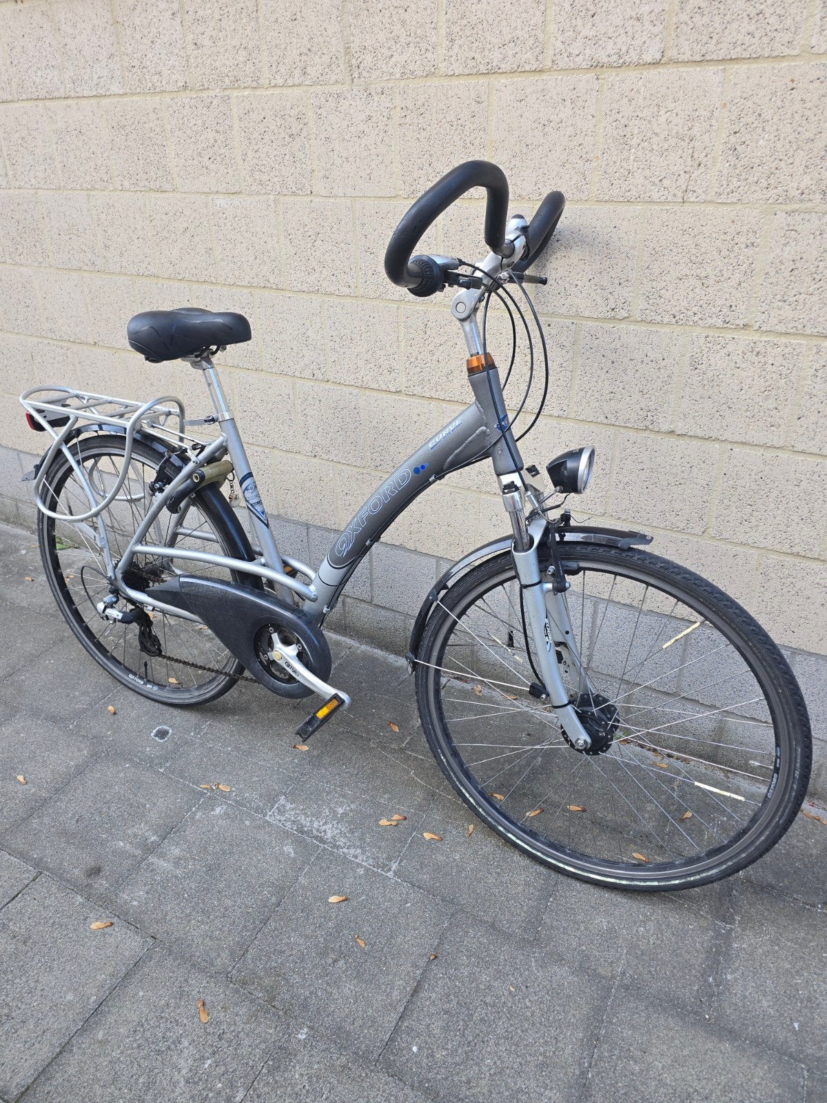 Mooie Oxford curve stadsfiets met 24 versnellingen 
Ideaal v, Fietsen en Brommers, 28 inch, Gebruikt, Velgrem, Ophalen