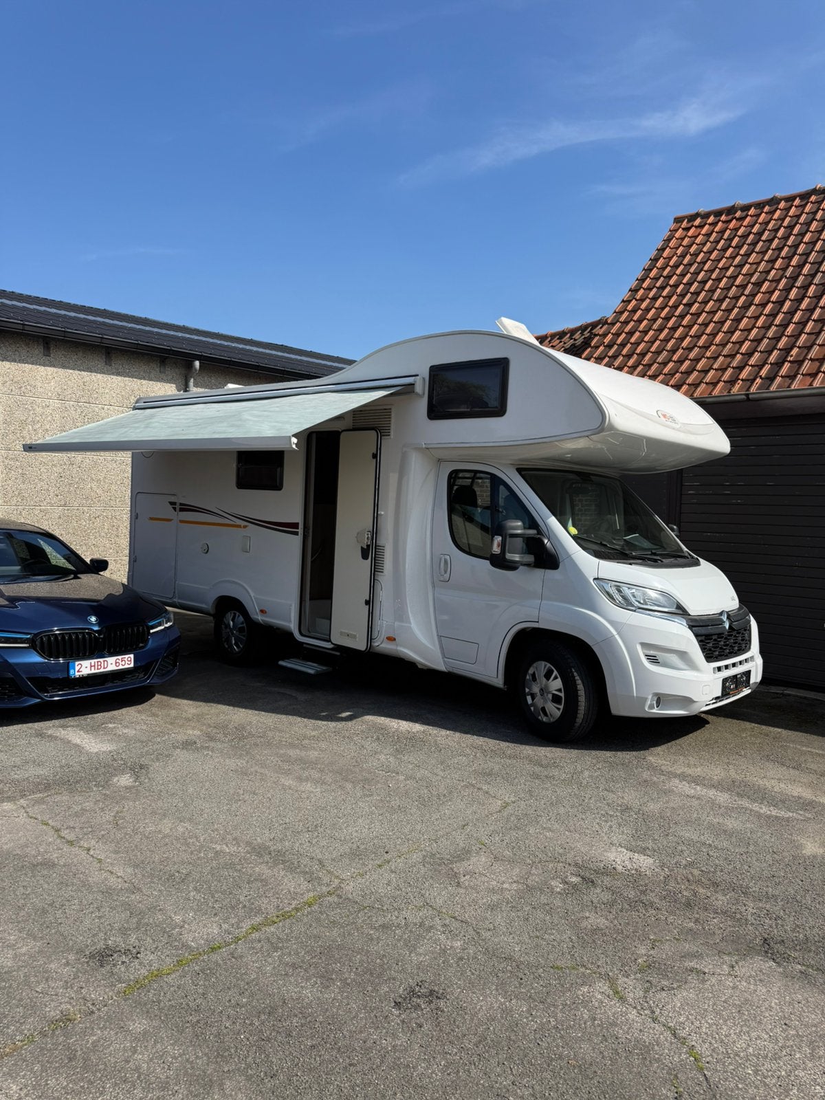 Pla 440 cruiser mobilhome 2018 17.700km 6 gordels rijbewijsb, Caravanes & Camping, Camping-cars, Siège de train, Autres marques
