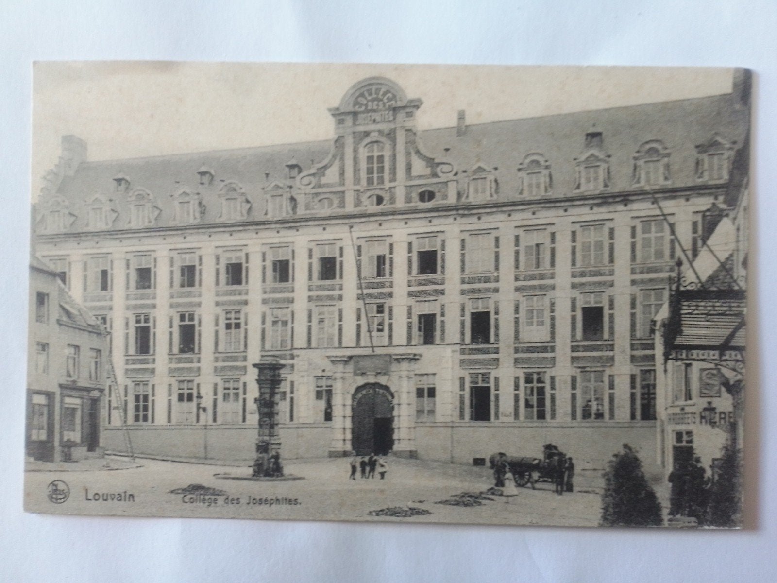 LEUVEN LOUVAIN COLLEGE DES JOSEPHITES, Verzamelen, Ophalen of Verzenden, 1920 tot 1940, Ongelopen, Vlaams-Brabant