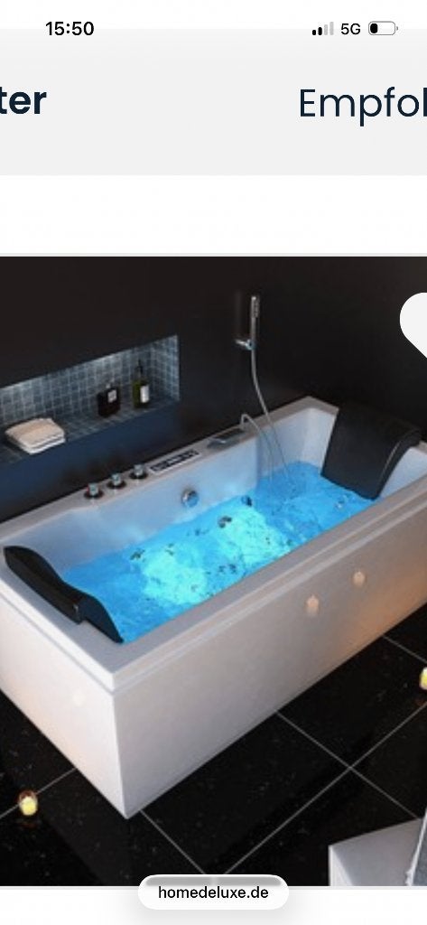 Splinternieuw jacuzzi bad/ Whirlpool,  bubbelbad, Bricolage & Construction, Enlèvement, Neuf, Baignoire