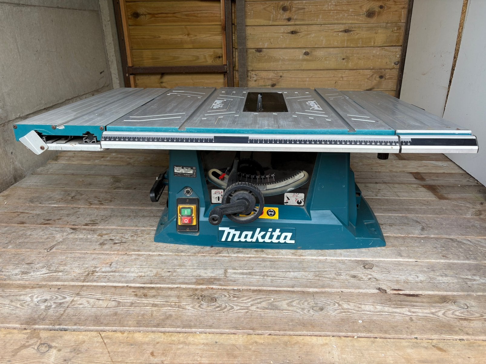 Scie sur table Makita MLT100 – 1 500 W, Bricolage & Construction, Enlèvement, Comme neuf