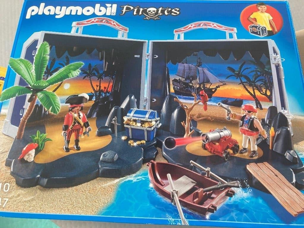 Playmobil 5347 – Valise Transportable Pirate, Kinderen en Baby's, Speelgoed | Playmobil, Ophalen, Pirates, Complete set, Zo goed als nieuw