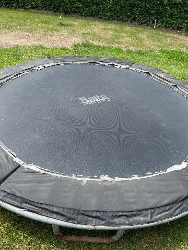 Trampoline gratis, Ophalen, Gebruikt