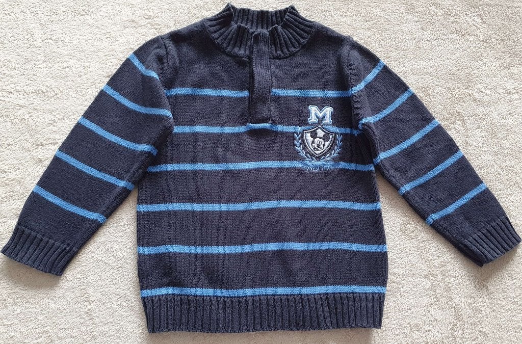 Pull en maille avec col haut Mickey - Taille 92 - Baby Club, Kinderen en Baby's, Ophalen, Trui of Vest, Zo goed als nieuw, Baby Club