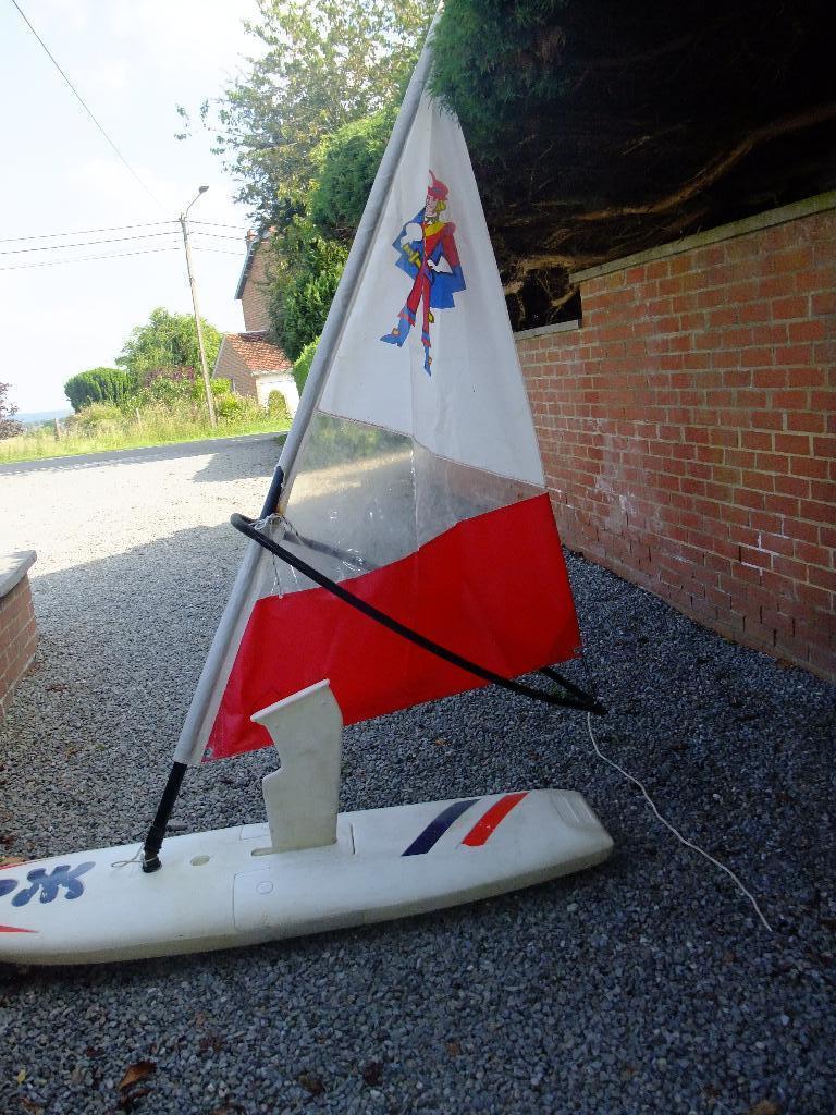 Planche à voile, Watersport en Boten, Windsurfen, Ophalen, Gebruikt, Minder dan 250 cm, Met vin(nen)