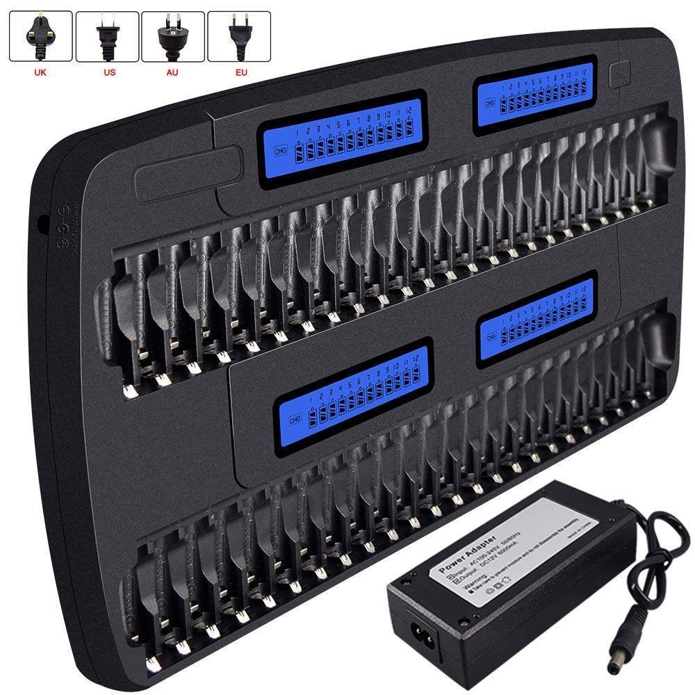 Batterijlader 48stuks, Enlèvement, Utilisé