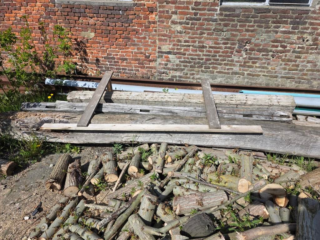 Eiken balken, Doe-het-zelf en Bouw, Ophalen