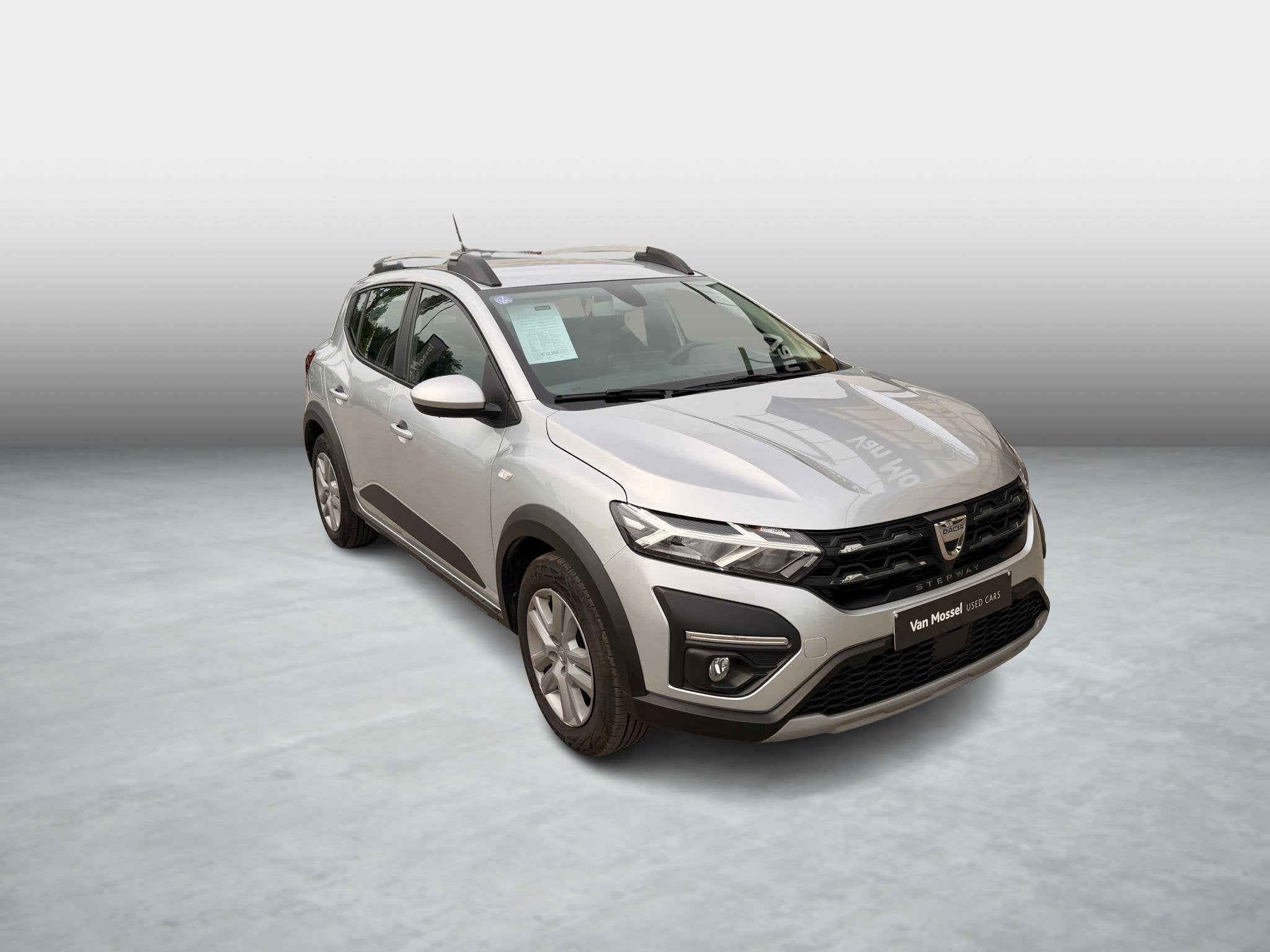 Dacia Sandero TCe 90 Stepway, Autos, Dacia, Argent ou Gris, Achat, Entreprise, 5 portes