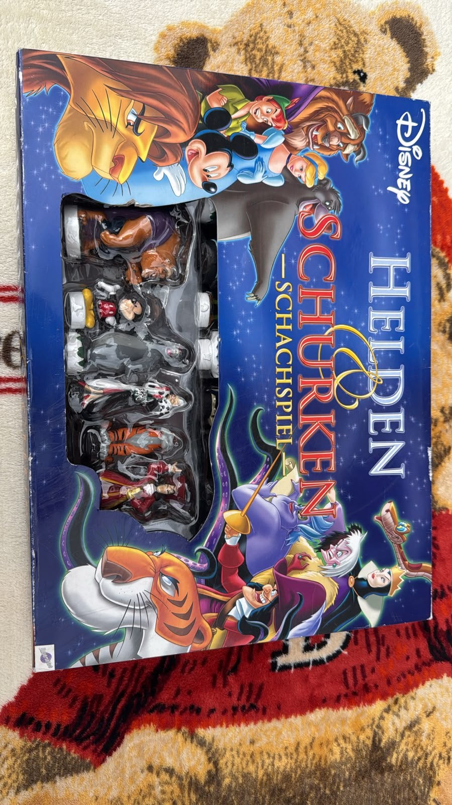 Disney helden en schurken schaakspel, Ophalen of Verzenden, Zo goed als nieuw