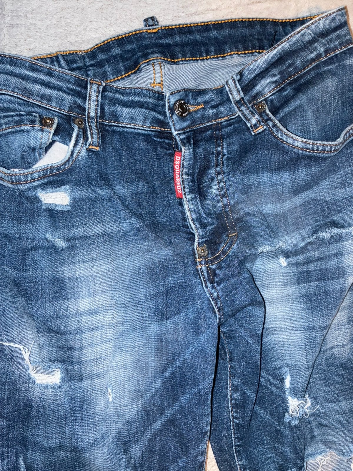 Dsquared2 jeans - blauwe denim, Ophalen, Zo goed als nieuw, Blauw