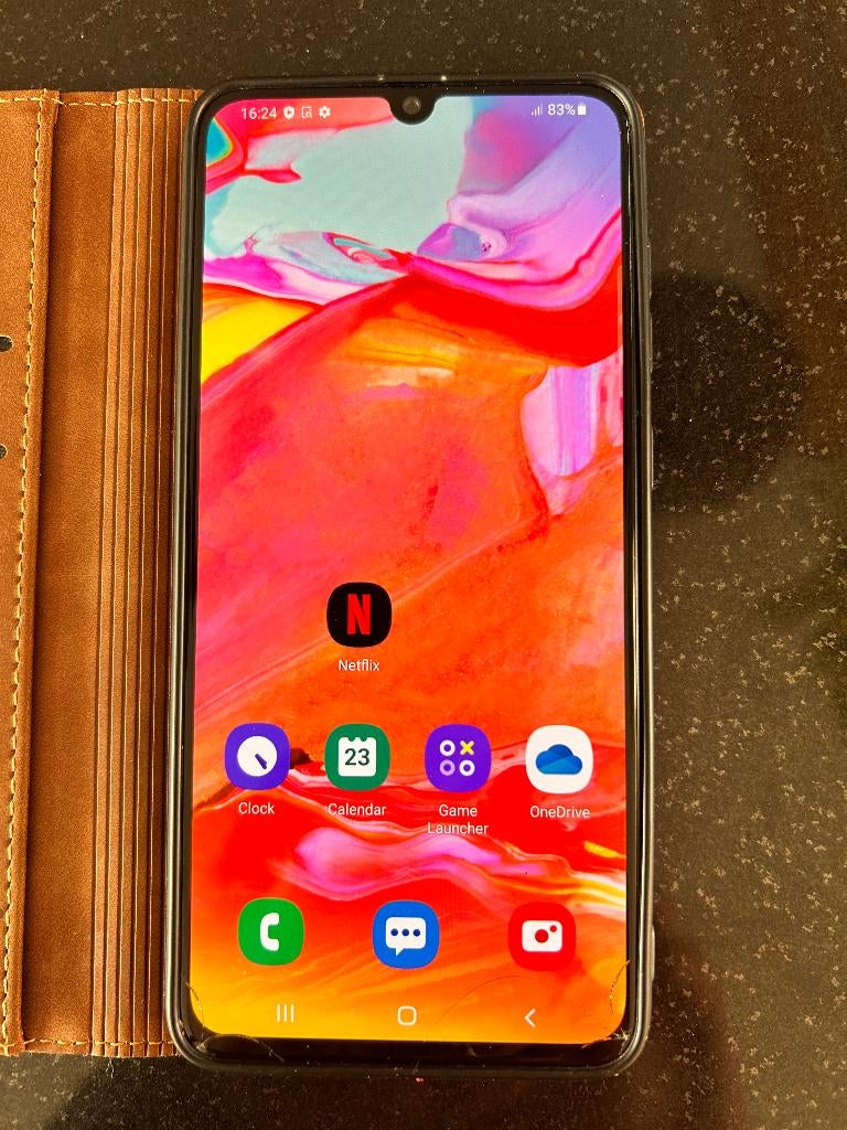 Samsung Galaxy A70, Ophalen, Gebruikt, Zwart, Touchscreen
