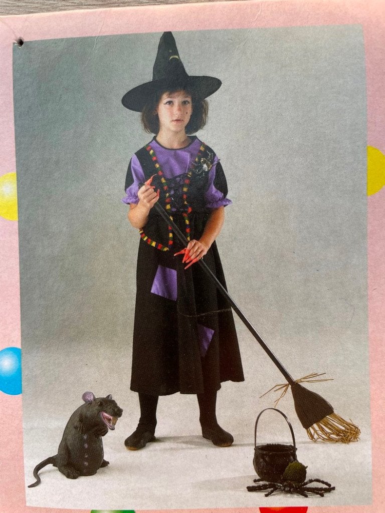 halloween: heksen kleedje 8-10 jaar, Kinderen en Baby's, Ophalen of Verzenden, Nieuw