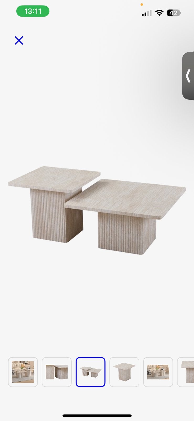 Salontafel 2 set, Enlèvement, Comme neuf