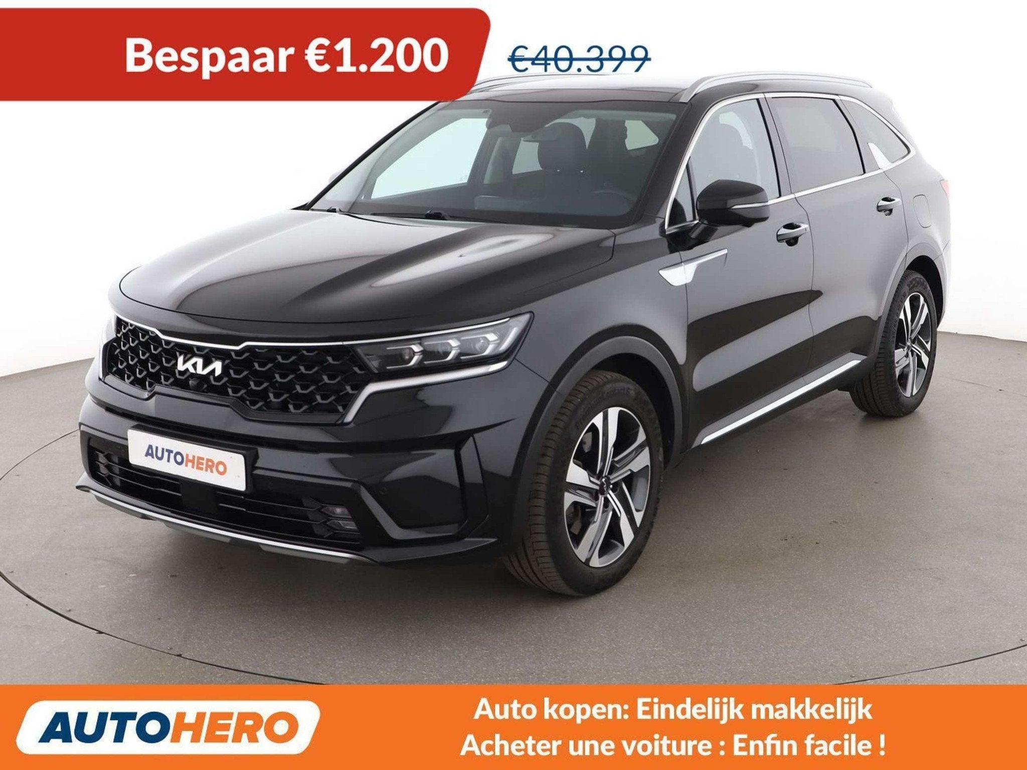 Kia Sorento 2.2 CRDi Platinum 4WD (bj 2024, automaat), Auto's, Kia, Automaat, 173 g/km, Gebruikt, Leder