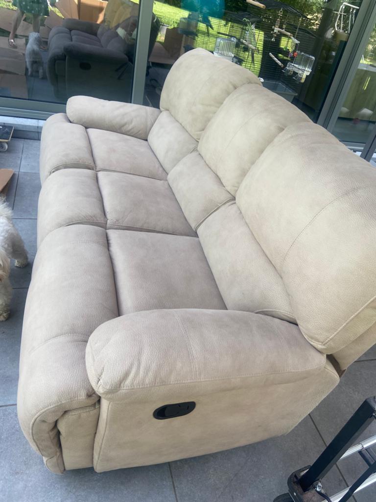 Salonzetel met 2 relaxen, Enlèvement, Utilisé, Quatre personnes ou plus