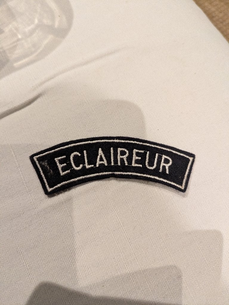 Eclaireur, Ophalen of Verzenden, Landmacht, Embleem of Badge